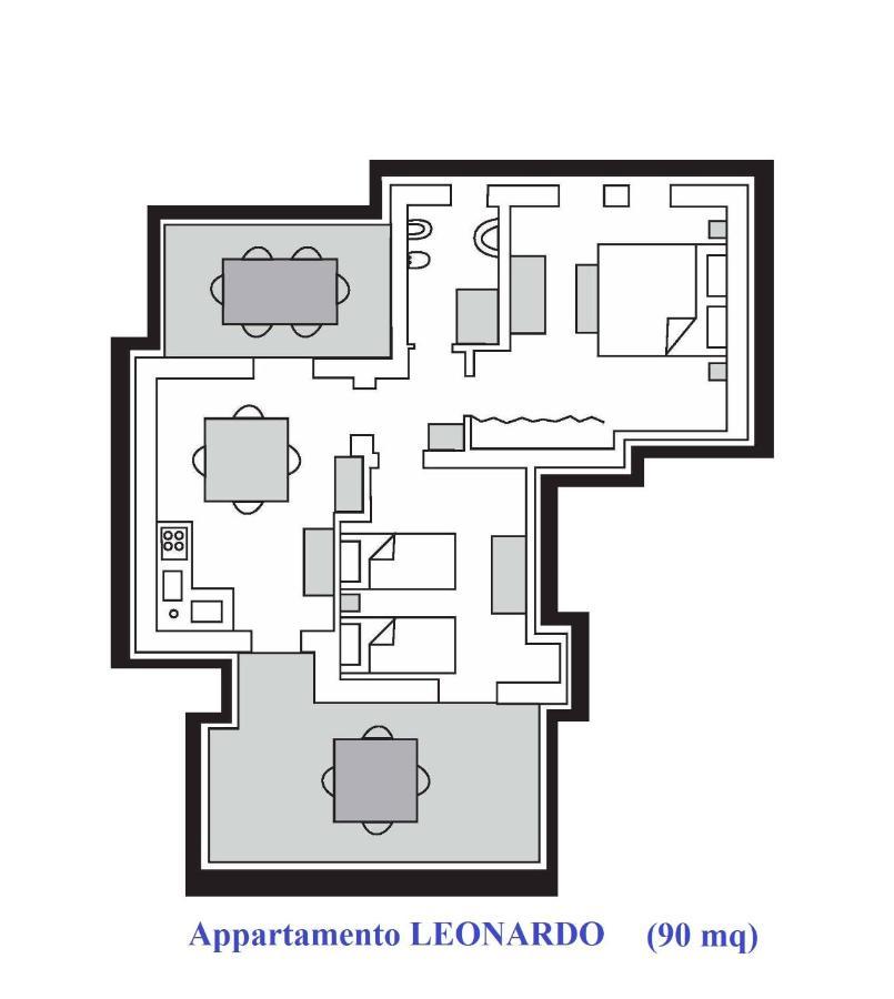 La Dragona Apartment Castel del Piano  Ngoại thất bức ảnh